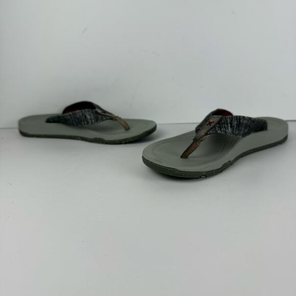 Twisted X Casual Shoes Womens Flip Flop Sandals grey Bomber size 7 WSD0037 - Picture 3 of 7